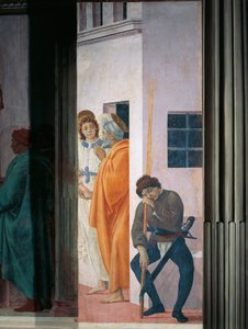 Saint Pierre libéré de prison, par Filippino Lippi, fresque - Filippino Lippi