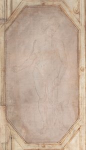 Jeune homme nu debout - Filippino Lippi
