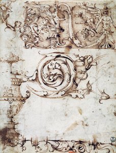 Étude pour des ornements et autres motifs décoratifs