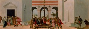 La Mort de Lucrèce - Filippino Lippi