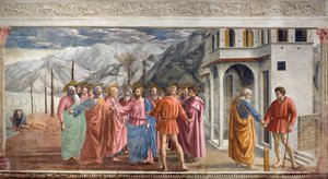 Le paiement du tribut - Filippino Lippi