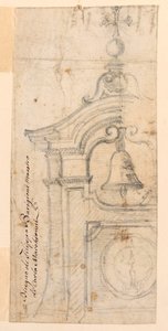 Projet pour un clocher - Filippo Barigioni