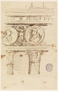 Conception pour un entablement - Filippo Marchionni
