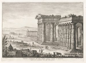 Vue latérale de - Filippo Morghen