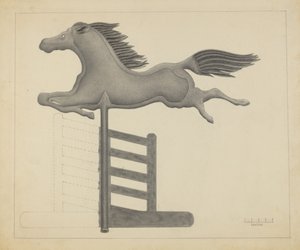 Girouette de Cheval