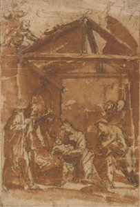 Adoration des bergers - Filippo Tarchiani