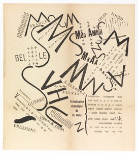 Parole consonanti vocali numeri in Libertà. I paroliberi Futuristi, 1915 - Filippo Tommaso Marinetti