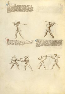 Combat avec la lance - Fiore Furlan dei Liberi da Premariacco