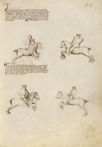 Combat équestre avec lance - Fiore Furlan dei Liberi da Premariacco