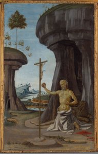 Saint Jérôme pénitent - Fiorenzo di Lorenzo
