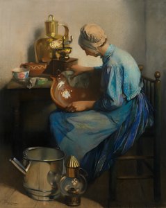 La Femme de ménage - Firmin Baes