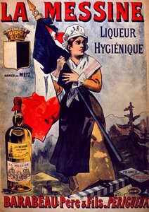 Publicité pour La Messine Liqueur Hygiénique