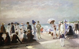 Scène de plage