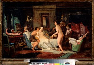 La veille du mariage dans le bain - Firs Sergeevich Zhuravlev