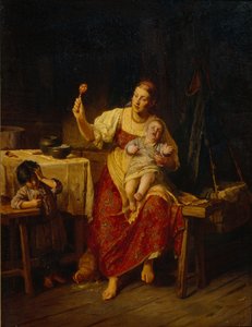 La Belle-mère, 1874 - Firs Sergeevich Zhuravlev
