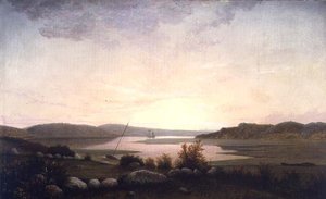 Ruisseau près de Gloucester, Massachusetts - Fitz Henry Lane