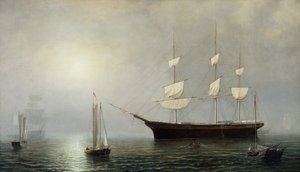 Le navire Starlight, vers 1860 (huile sur toile)
