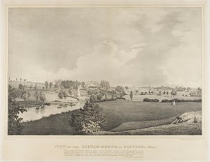 Vue du champ de bataille à Concord, Massachusetts - Fitz Henry Lane