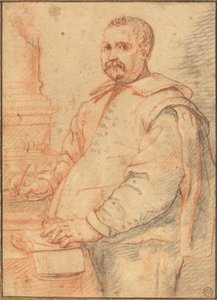 Un érudit écrivant - Flemish 17th Century