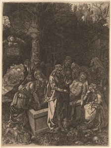 La Mise au Tombeau - Flemish 17th Century, style of Albrecht Dürer