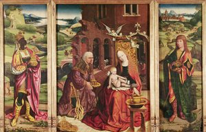 Adoration des mages - Flemish School