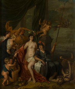 Peinture allégorique de la paix - Flemish School