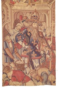 Charlemagne, Atelier de Tournai - Flemish School