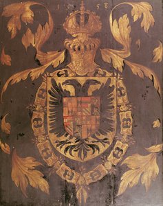 Armoiries de Charles V, empereur du Saint-Empire romain germanique, 1558