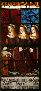 Filles du roi Édouard IV, vers 1480 - Flemish School