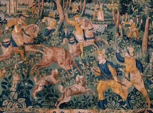 Chasse au cerf - Flemish School
