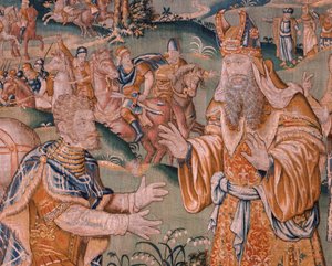 Alexandre devant le grand prêtre Iaddo - Flemish School