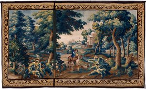 Tapisserie flamande. Fin XVIIe siècle. Propriété de l