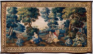 Tapisserie flamande. Fin XVIIe siècle. Propriété de l