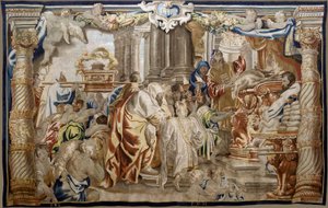 Tapisserie flamande. Série Apothéose de l