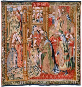 Le Mariage de David et Bethsabée - Flemish School