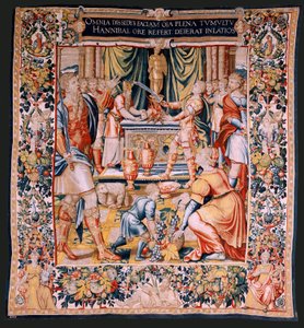 Tapisserie flamande. Série L
