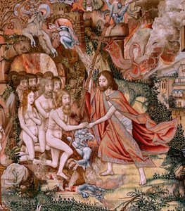 Série La Passion du Christ. La Descente de Croix. Deuxième série de tapisseries de la Passion du Christ appartenant au Patrimonio Nacional