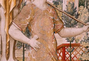 Vertumne transformé en agriculteur (deuxième tapisserie de la série) - Flemish School
