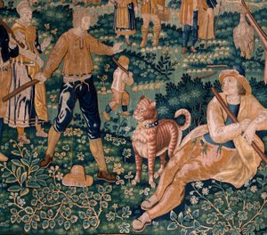 Tapisserie Flamande. Le jeu de l