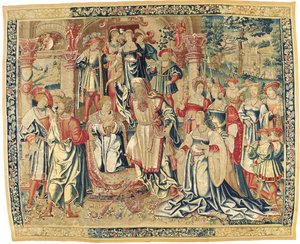 Tapisserie Biblique Franco-Flamande, c.1510-30 - Flemish School