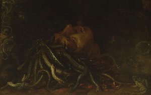 Tête de Méduse - Flemish School