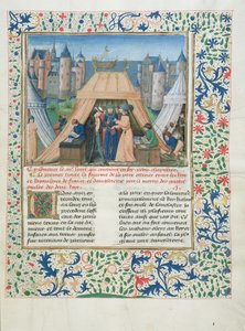 MS W201 f.147 Traité de paix de Chroniques d