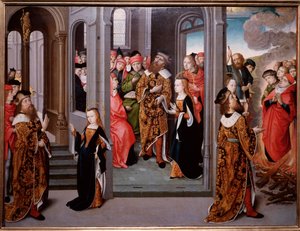 Martyr de Sainte Agnès de Rome, sur la Piazza Navona - Flemish School