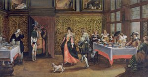 Invités masqués - Flemish School