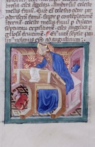 Page de la Legenda Aurea, Bruges, vers 1400-10 - Flemish School