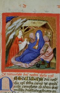 Page de la Legenda Aurea, Bruges, vers 1400-10 - Flemish School