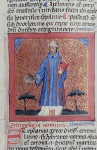Page de la Legenda Aurea, Bruges, vers 1400-10 - Flemish School