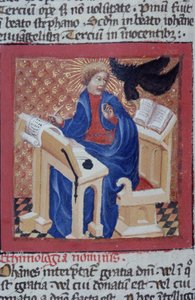 Page de la Legenda Aurea, Bruges, vers 1400-10 - Flemish School