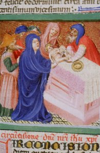 Page de la Legenda Aurea, Bruges, vers 1400-10 - Flemish School