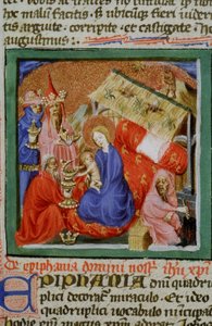 Page de la Legenda Aurea, Bruges, vers 1400-10